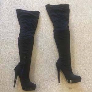 Bebe Over the Knee Boots - Size 6